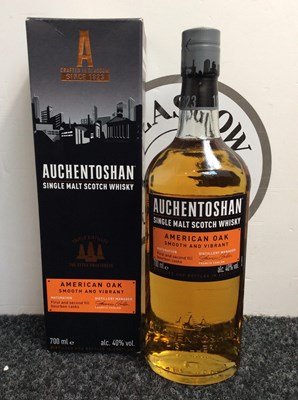 Lot 98 - Auchentoshan triple distilled single malt scotch whisky