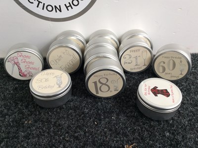 Lot 33 - Small box of gift shop style candles