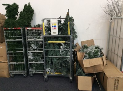 Lot 220 - Huge qty of Xmas tree parts and decorations