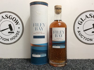 Lot 179 - Filey bay Yorkshire single malt whisky ltd run of 2000 bottles