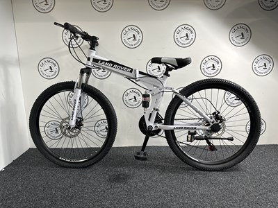 Lot 157 - Land rover white folding super sport bike