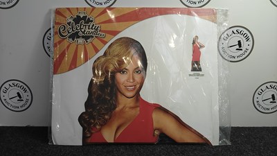 Lot 69 - New sealed celebrity stand beyonce lifesize card display