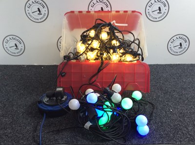 Lot 110 - Box containing various lighting
