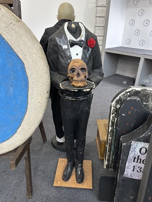 Lot 145 - Headless Halloween butler zombie
