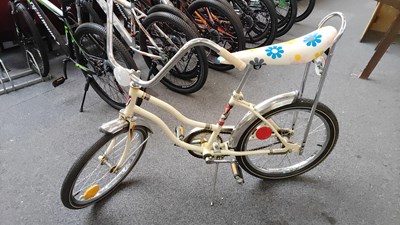 Lot 147 - KAI traditional ladies/girls bike with floral detail seat