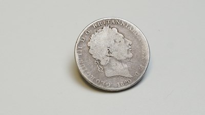 Lot 39 - 1820 Silver crown George III coin
