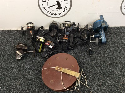 Lot 166 - 10 Vintage Fishing Reels - Used