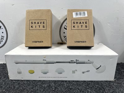 Lot 5 - Electric spin cleaner & Shaving Kits - New