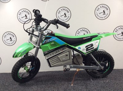 Lot 155 - Razor Electric Kids Motocross Style Pit Bike - Used