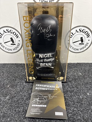 Lot 78 - Nigel (Dark Destroyer) Benn Signed Glove with COA - New