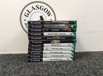 Lot 69 - 11 Nintendo GameCube games.
