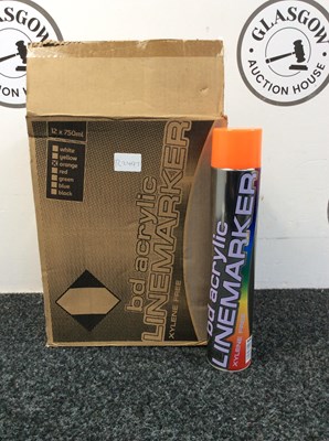 Lot 4 - Box of orange line maker 12 in box