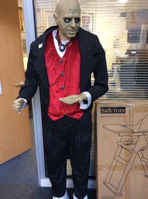Lot 213 - Life size butler halloweeen Decoration