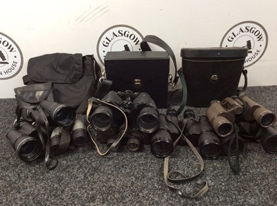 Lot 8 - 7 pair of binoculars....