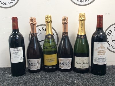 Lot 111 - 6 Bottles Of Alcohol, 3 Alcohol Free, 2 Wine & 1 Brut - New