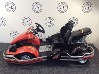 Lot 112 - Kids Electric Dooma Go Kart, Charger & Keys - Used