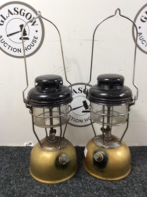 Lot 86 - Pair Of Paraffin Tilley Lanterns - Used