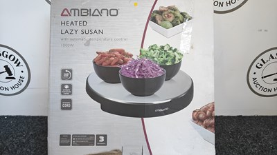 Lot 15 - Heated lazy Susan serving aid