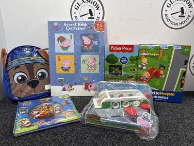 Lot 46 - Qty of Young Children’s Toys, Books & Bag