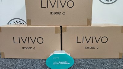 Lot 181 - 3 boxes of dehumidifier new