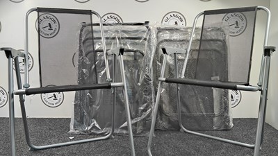 Lot 139 - 9 folding garden chairs