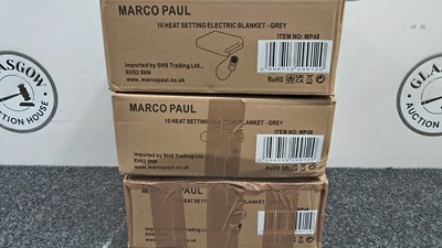 Lot 173 - 3 electric blankets in boxes