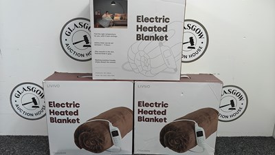 Lot 1 - 3 electric blankets in boxes