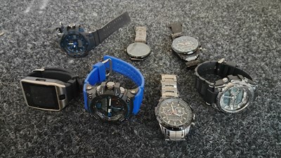 Lot 99 - 7 gents wrist watches in various styles