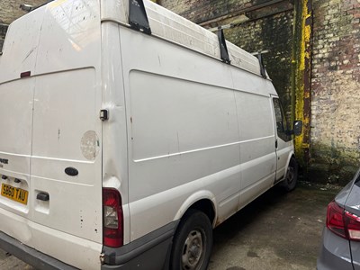 Lot 116 - SN60TAU White Ford Transit 2.4L Van MOT AUG 26 £220K - Driver Door lock issue