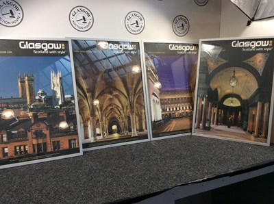 Lot 132 - 4 Glasgow framed pictures