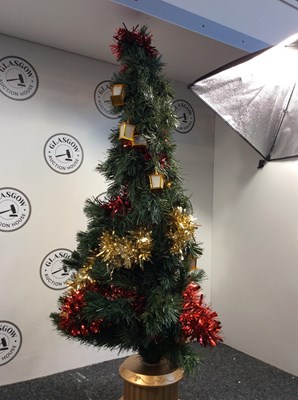 Lot 196 - Decorated Xmas tree