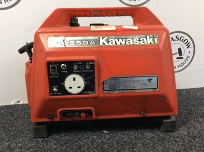 Lot 255 - Kawasaki ga550a generator spares or repairs