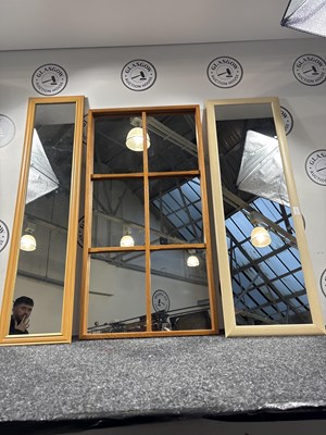 Lot 119 - 3 Wall Mirrors - Used