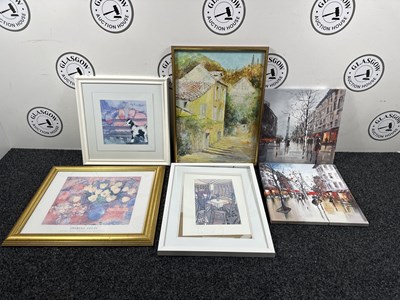 Lot 148 - Variety of small and big pictures n frames....