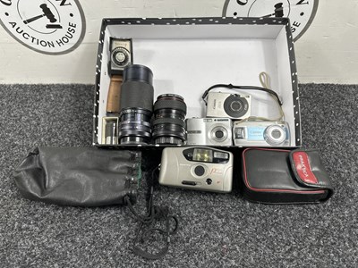 Lot 161 - Qty Of Digital Cameras & Various Accessories - Used