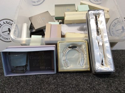 Lot 6 - Qty Of Misc Gift & Wedding Items - New
