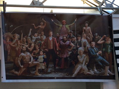 Lot 19 - The Greatest Showman Banner - Used