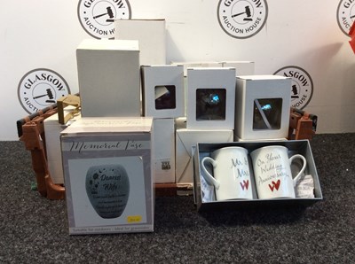 Lot 42 - Qty Of DJ Glassware, Candle Holders & More - New