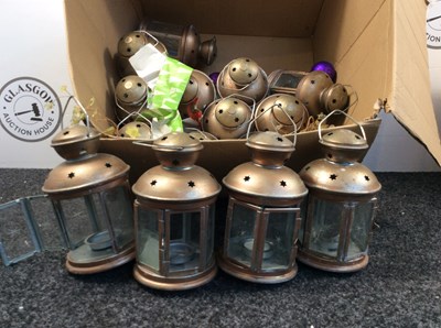 Lot 43 - 17 Tea Light Lanterns - Used