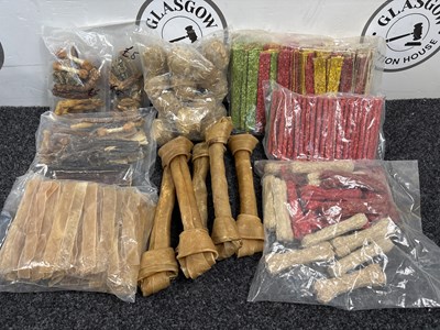 Lot 185 - Large Qty of Dog Treats - New