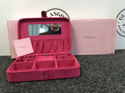 Lot 50 - Two Mele & Co Jewellery Boxes - New