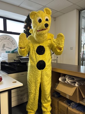 Lot 83 - Yellow Animal Mascot - Used