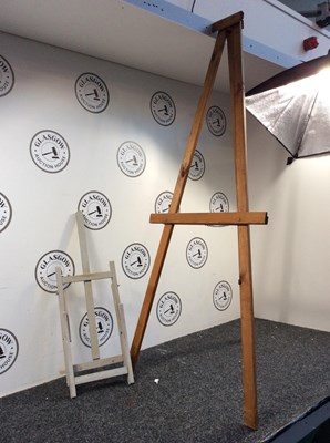 Lot 86 - Two Wooden Easel’s - Used