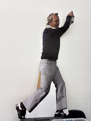 Lot 102 - Cardboard Golfer Cut Out - Used