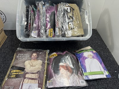 Lot 135 - Box Of Fancy Dress Costumes & Accessories- New