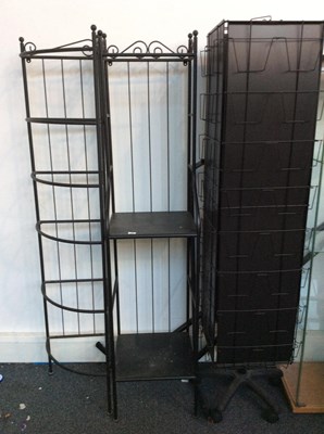 Lot 173 - 3 Gift Shop Stand, Two Shelving & Card Stand - Used