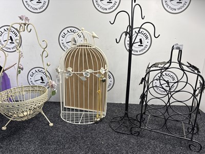 Lot 153 - 4 Metal Display Items - Used