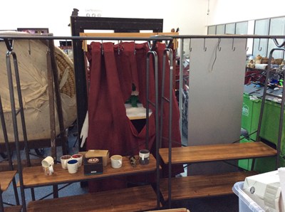 Lot 169 - Two Shelving & Hook Racks - Used