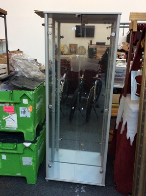 Lot 162 - Glass Front Display Cabinet With Lighting - Used