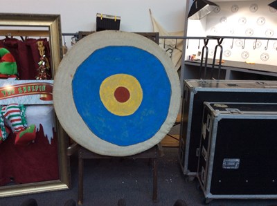 Lot 164 - Large Prop Bow & Arrow Target - Used